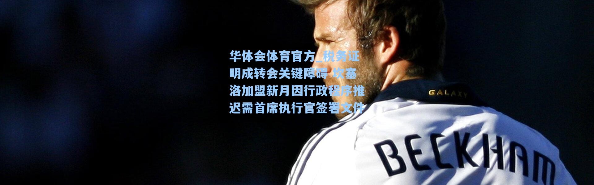 华体会体育官方_税务证明成转会关键障碍 坎塞洛加盟新月因行政程序推迟需首席执行官签署文件